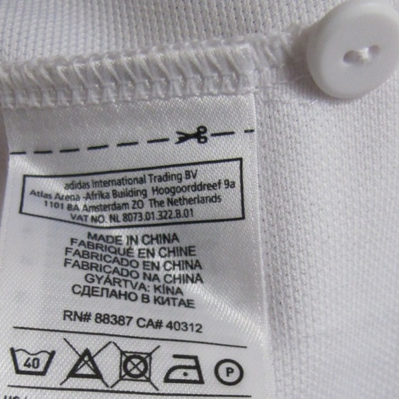 New Adidas ClimaLite Golf Polo Men's Sport Shirt - Picture 6 of 8